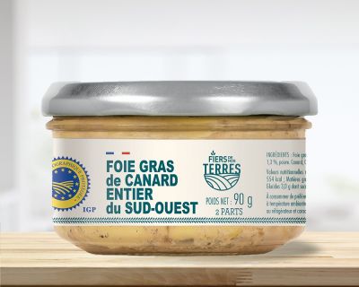 Coffret foie gras avec couteau et lyre à foie gras