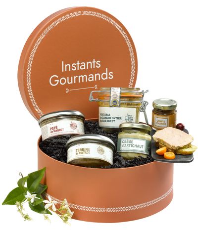 Foie gras Coffret Cadeau IGP Gers, Bocal de 180 g : : Epicerie