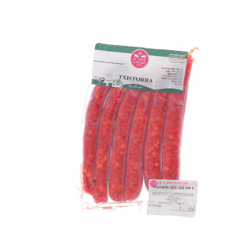 6 Saucisses TXISTORRA - Sous vide 370 g