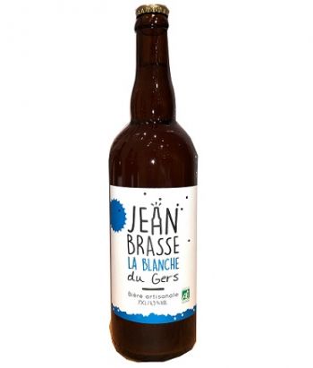 Bière blanche BIO Jean Brasse - 75 cl
