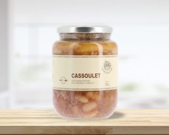 Cassoulet aux manchons de canard confits  - Bocal 780 g