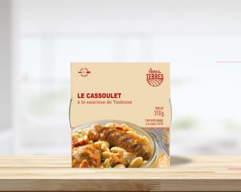 Cassoulet à la saucisse de Toulouse  - Cassolette 310 g