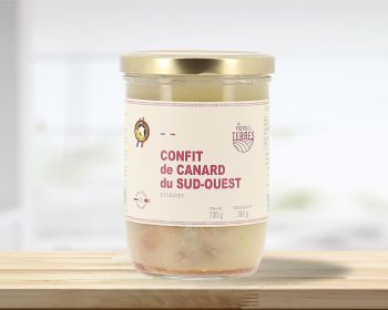 Confit de Canard du Sud-Ouest 2 cuisses - Bocal 730 g