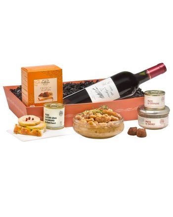 Corbeille de l'Adour - Cadeau gourmand bloc de foie gras et pâtés
