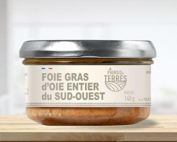 Foie gras d'oie entier du sud ouest 140g