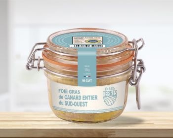 Foie Gras d'Oie Entier du Sud-Ouest - Verrine 140 g