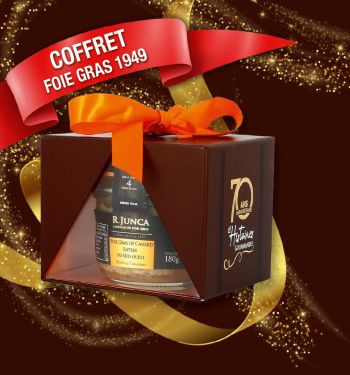 Coffret foie gras 1949 - Bocal 180 g