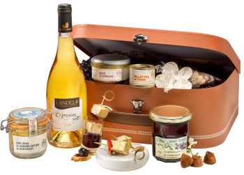 Super PROMOTIONS Le COLIS GOURMAND foie gras Coffrets cadeaux noel ▷