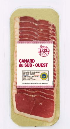 Magret de Canard du Sud-Ouest séché tranché - Plaquette 90 g