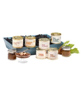 Livraison de coffret cadeau foie gras Maison Escudier 120g