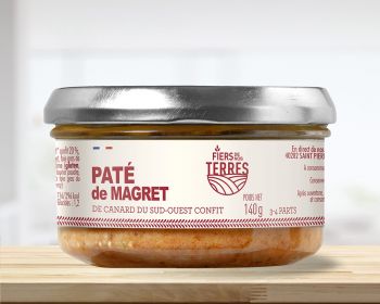 Pâté de Magret de Canard du Sud-Ouest Confit - Verrine 140 g