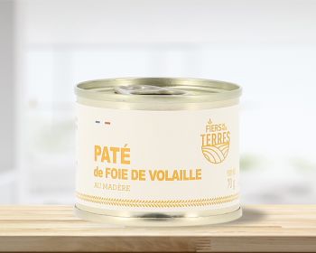 Pâté de Foie de Volaille au Madère - Boîte 70 g