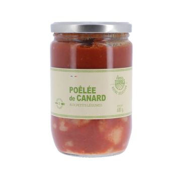 Poêlée de canard aux petits légumes - Bocal 600 g