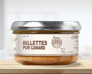 Rillettes pur canard - Verrine 140 g