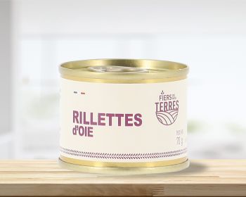 Rillettes d'oie - Boîte 70g