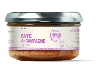 Pâté de Campagne - Pur Porc - Verrine 140 g
