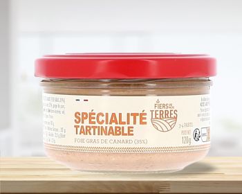 Nouveau Spécialité tartinable foie gras de canard (35%) Nature - verrine 120 g