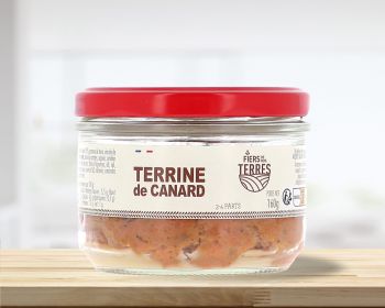 NOUVEAU Terrine de canard - verrine 160 g