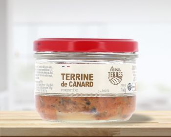 NOUVEAU Terrine de canard forestière- verrine 160 g