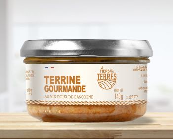 Terrine gourmande au vin doux de Gascogne - Verrine 140 g